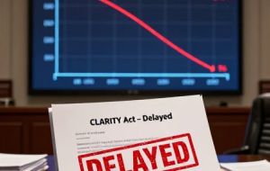 قانون CLARITY باز هم به تأخیر افتاد؛ شانس تصویب در ۲۰۲۶ از ۸۲ به ۶۰ درصد رسید